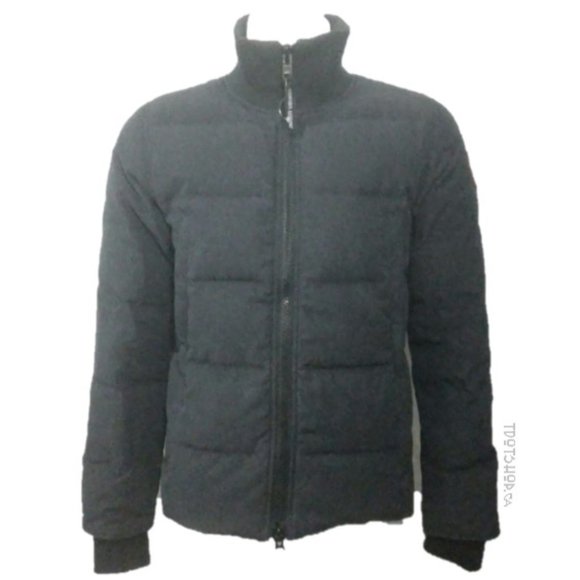 CANADA GOOSE WOOLFORD DOWN BOMBER NAVY NWOT - Picture 3 of 13